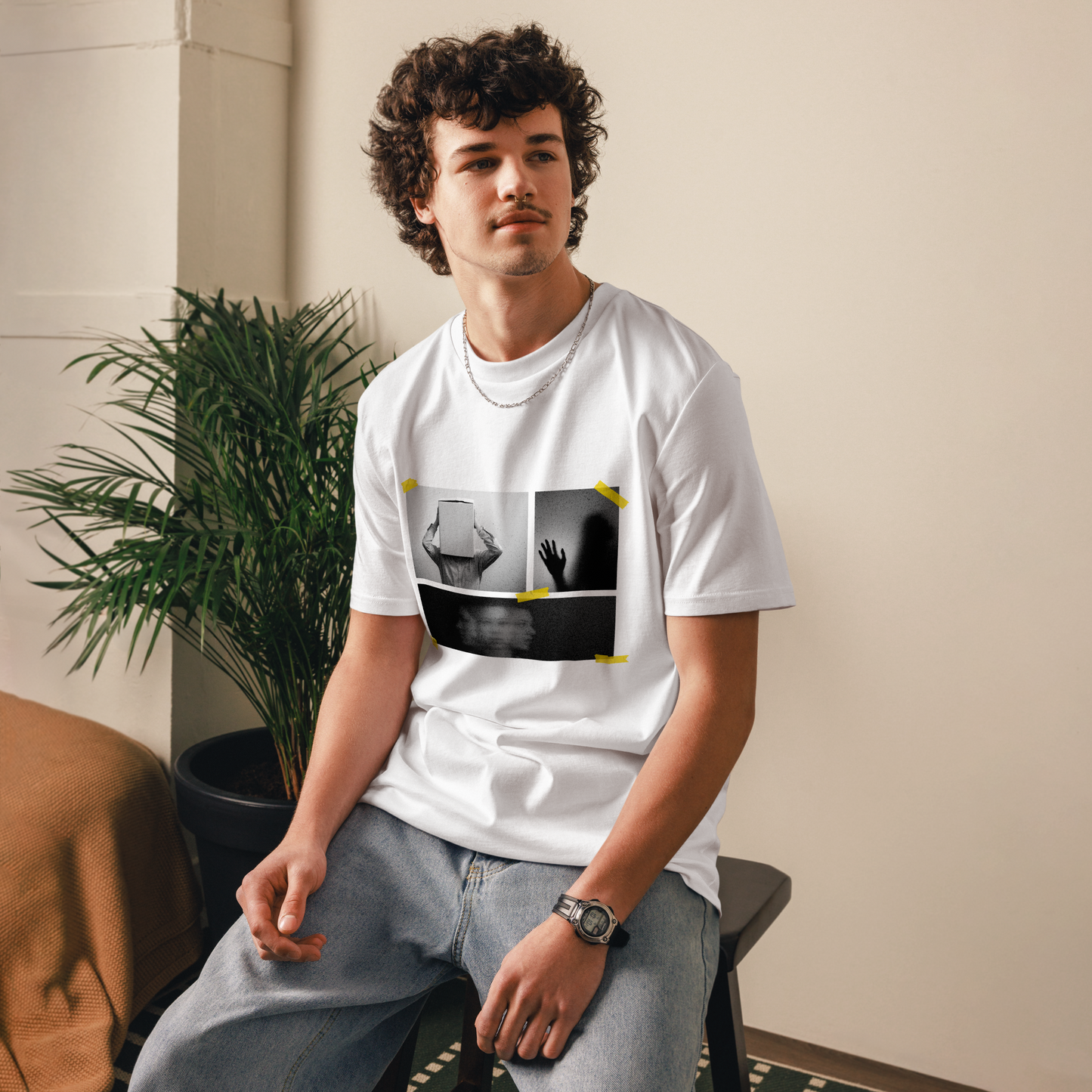 TRICOU CUSTOM STREETWEAR ANXIETY ! REDUCERE