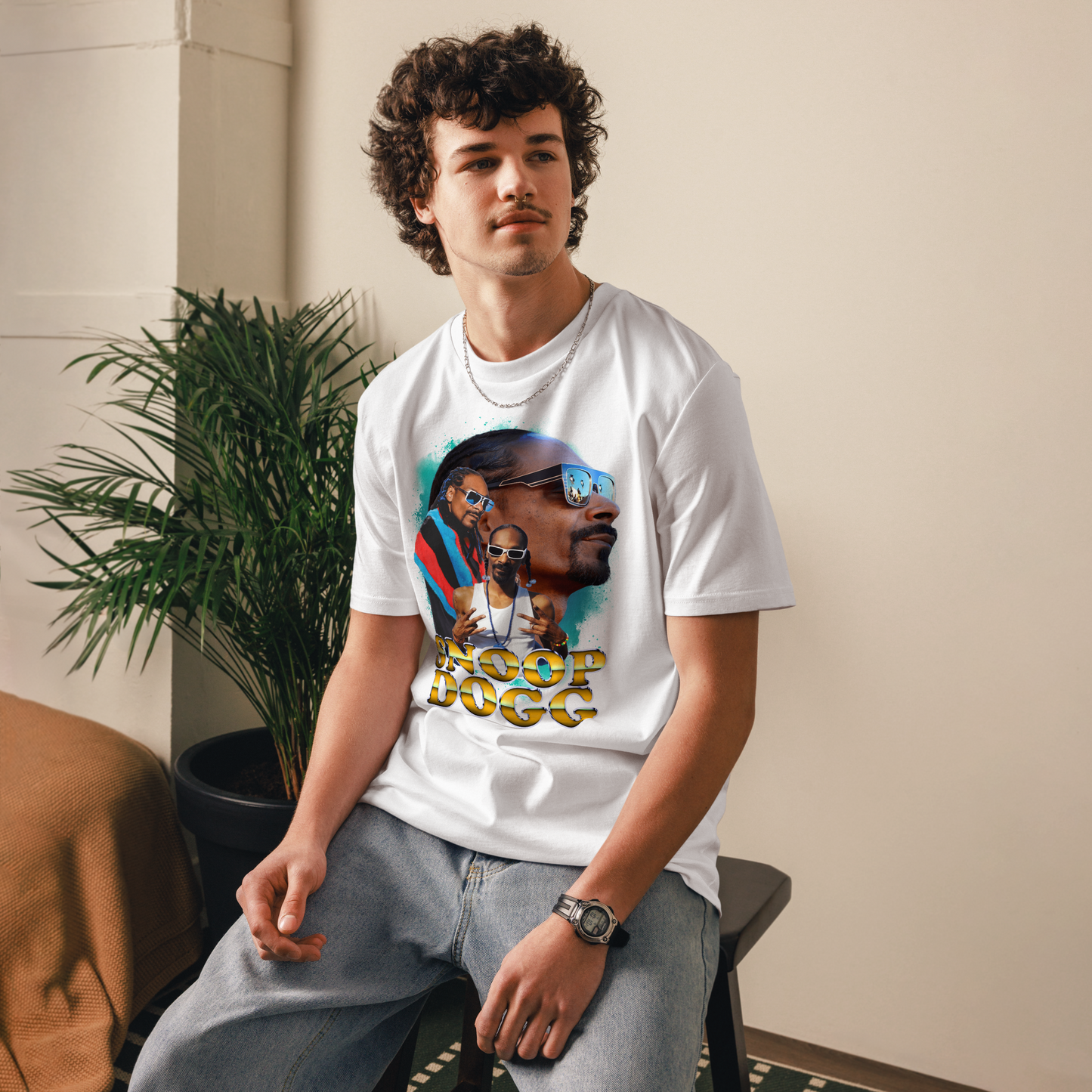 TRICOU CUSTOM SNOOP DOG ! REDUCERE