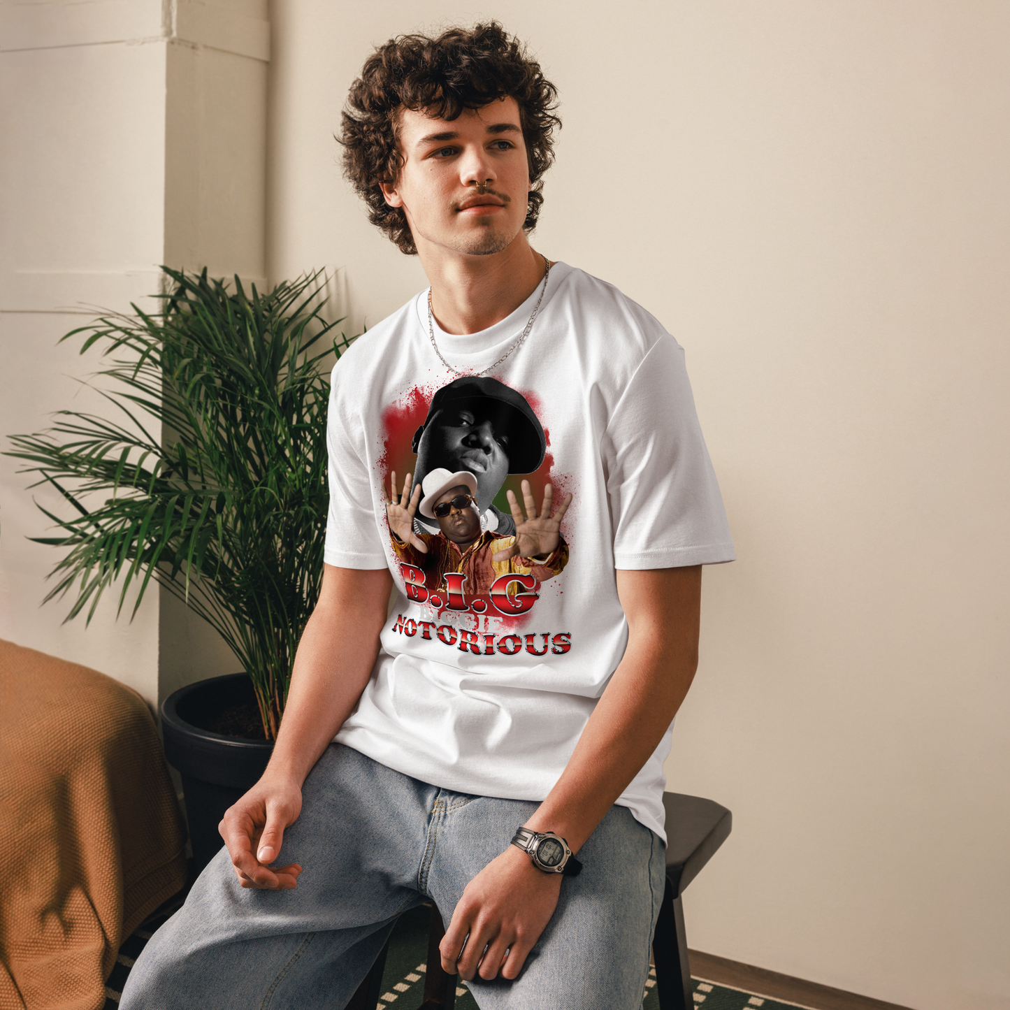 TRICOU CUSTOM B.I.G NOTORIOUS ! REDUCERE