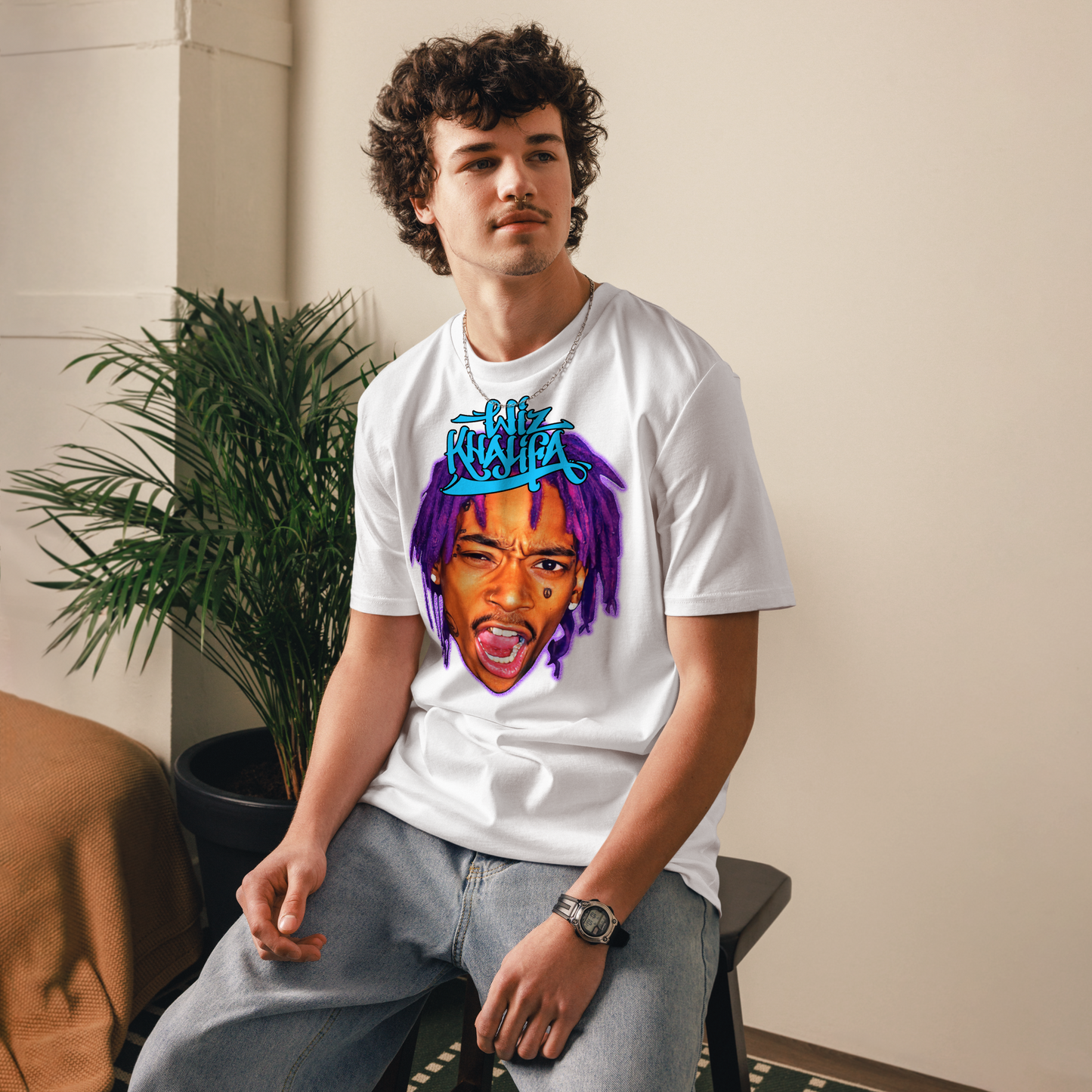 TRICOU CUSTOM WIZ KHALIFA ! REDUCERE