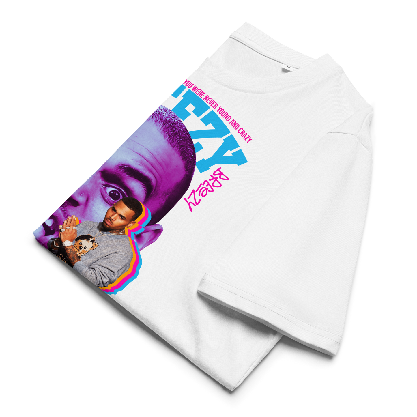 TRICOU CUSTOM CHRIS BROWN ! REDUCERE