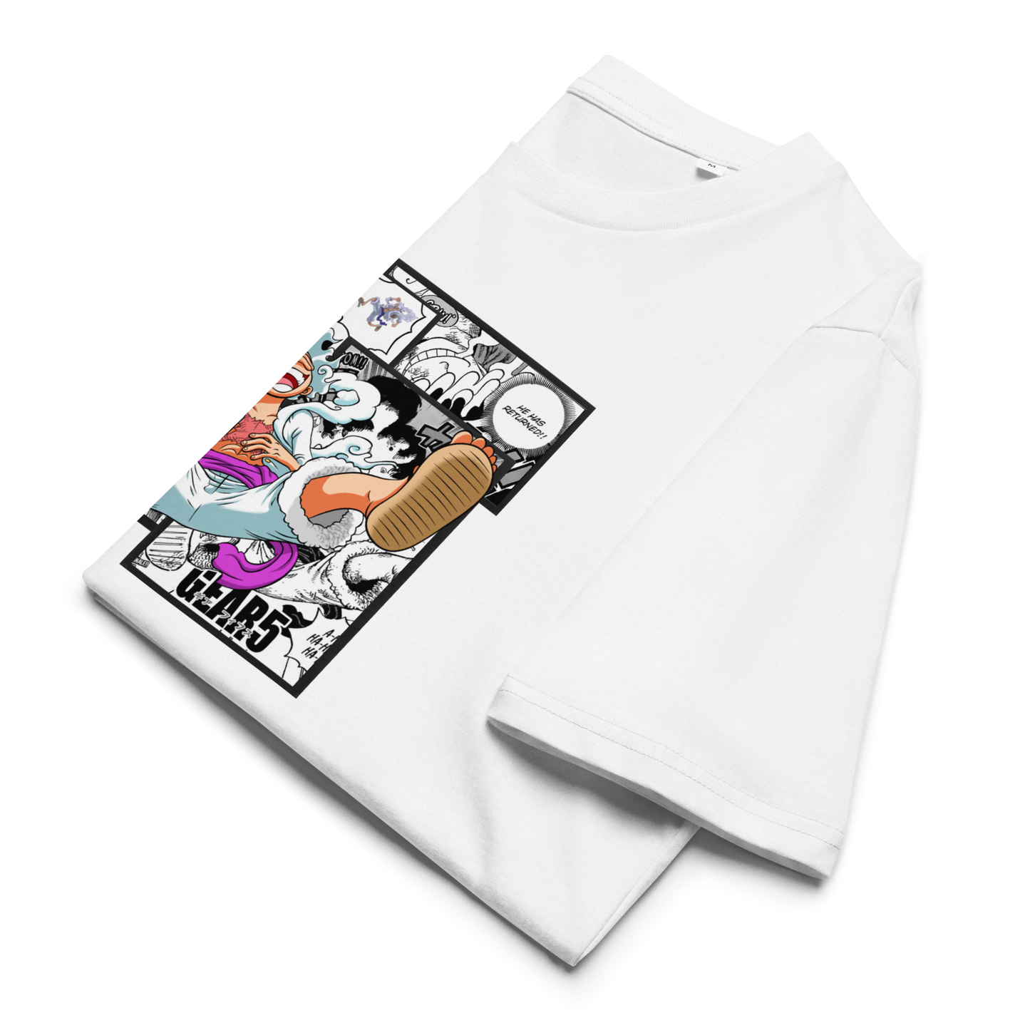 TRICOU CUSTOM ANIME LUFFY GEAR 5 ! REDUCERE