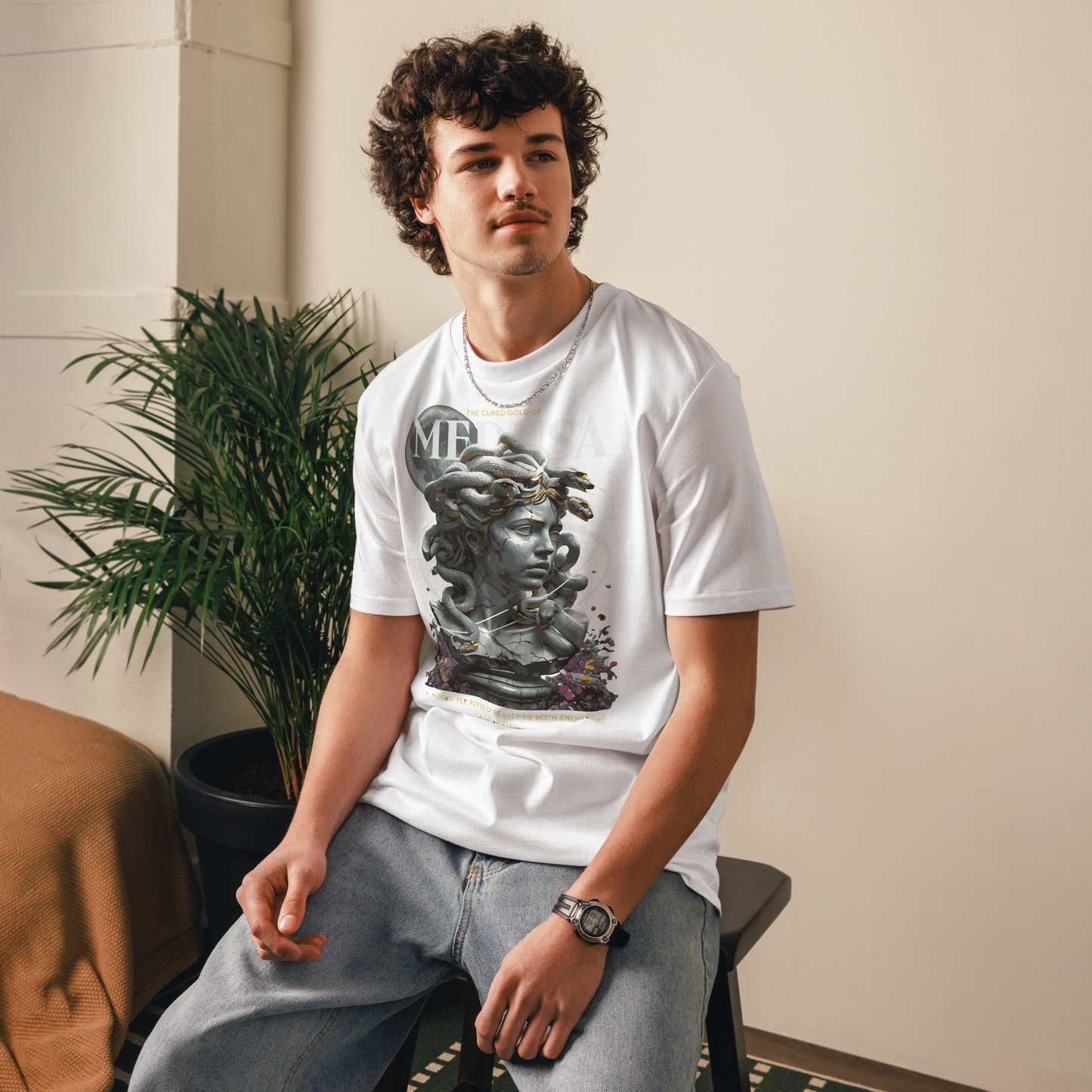 TRICOU CUSTOM STREETWEAR MEDUSA ! REDUCERE
