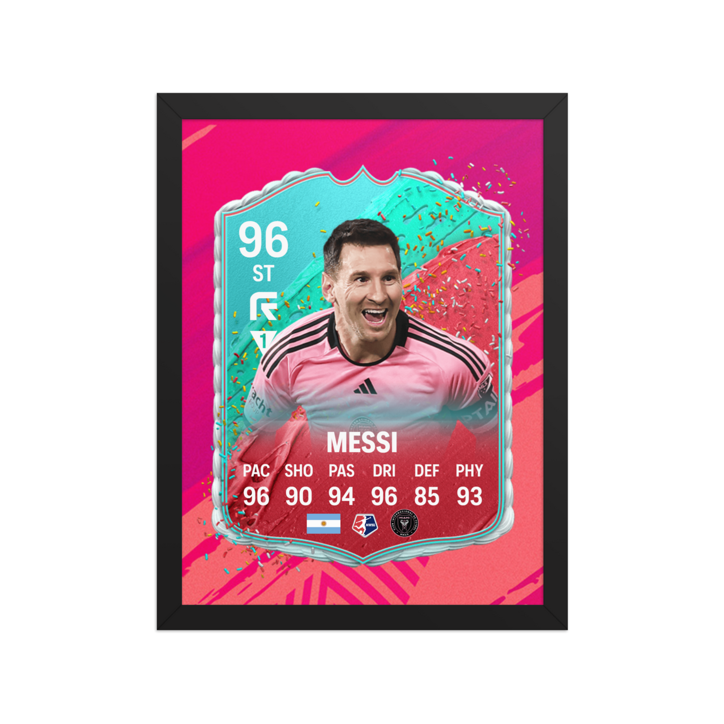 TABLOU CARD FIFA PERSONALIZAT