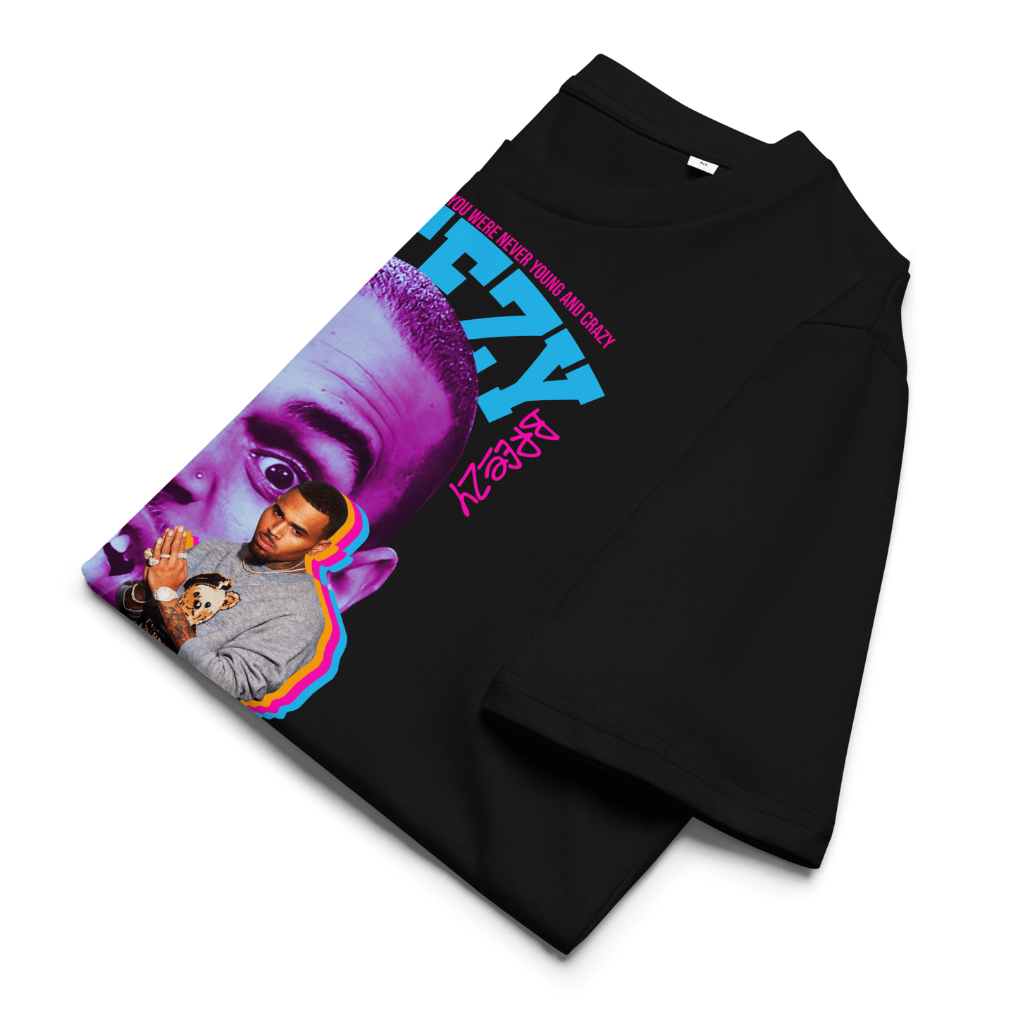 TRICOU CUSTOM CHRIS BROWN ! REDUCERE