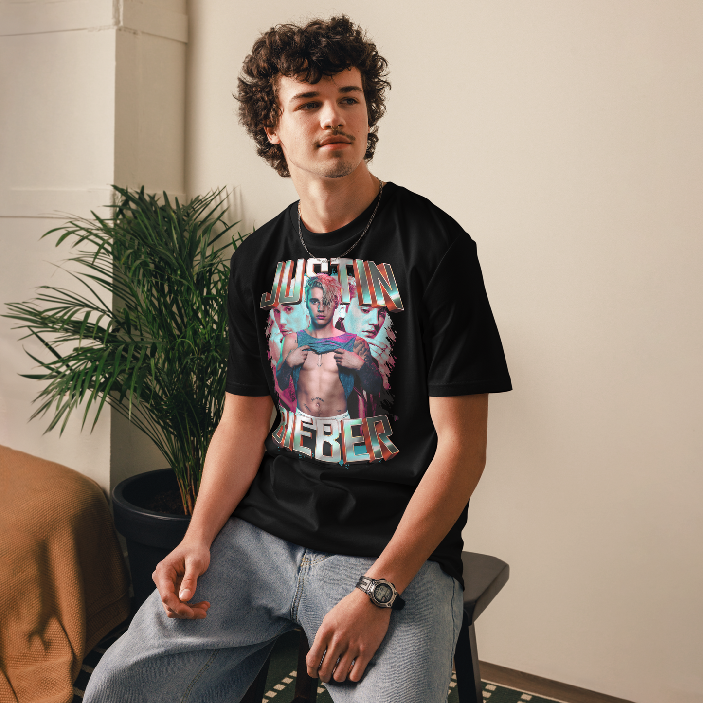 TRICOU CUSTOM JUSTIN BIEBER ! REDUCERE