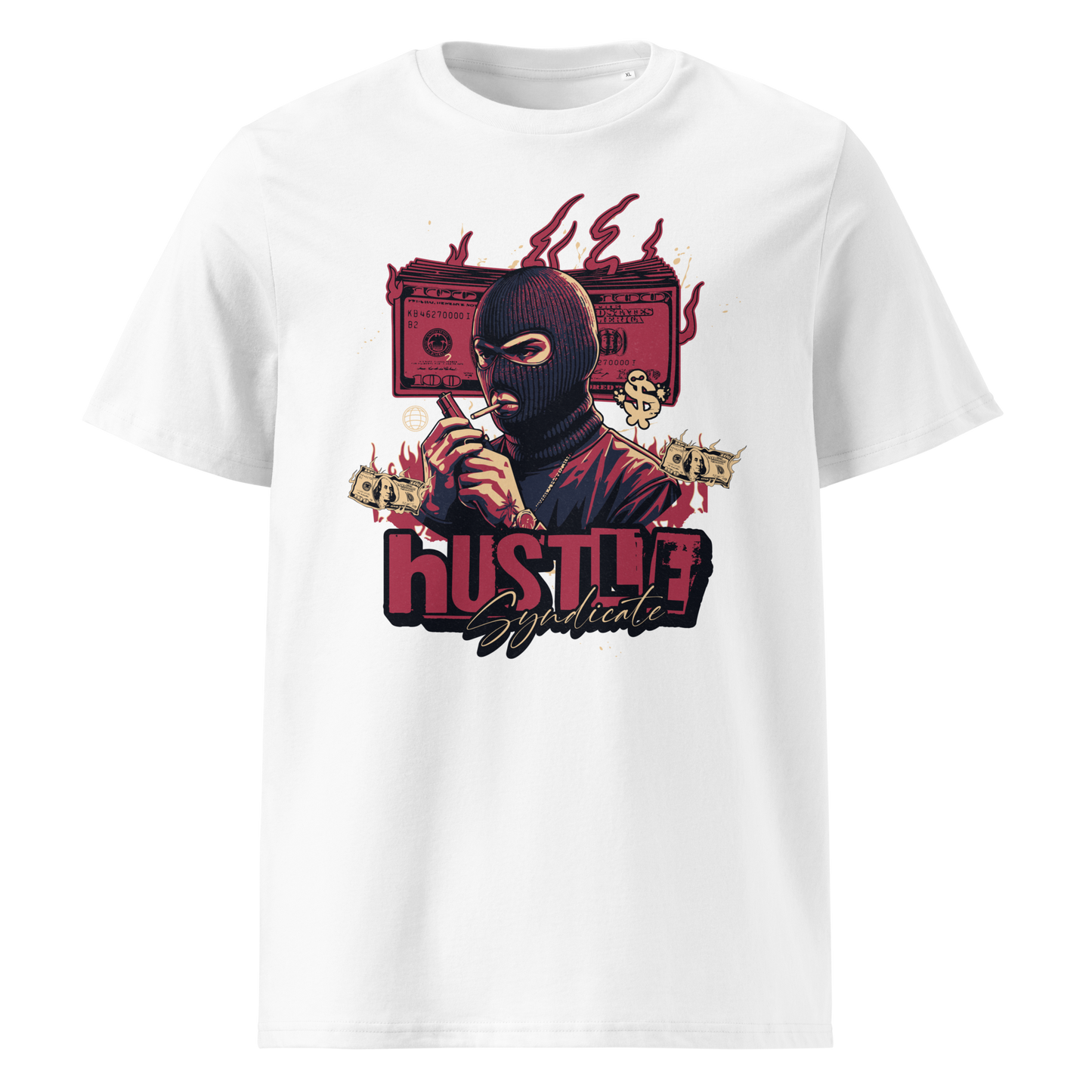 TRICOU CUSTOM STREETWEAR HUSTLE ! REDUCERE