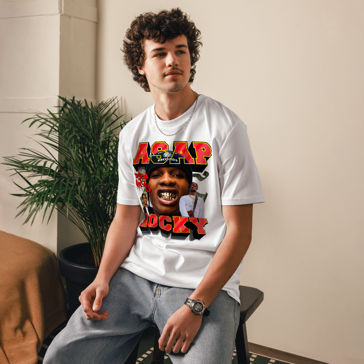 TRICOU CUSTOM ASAP ROCKY V2 ! REDUCERE