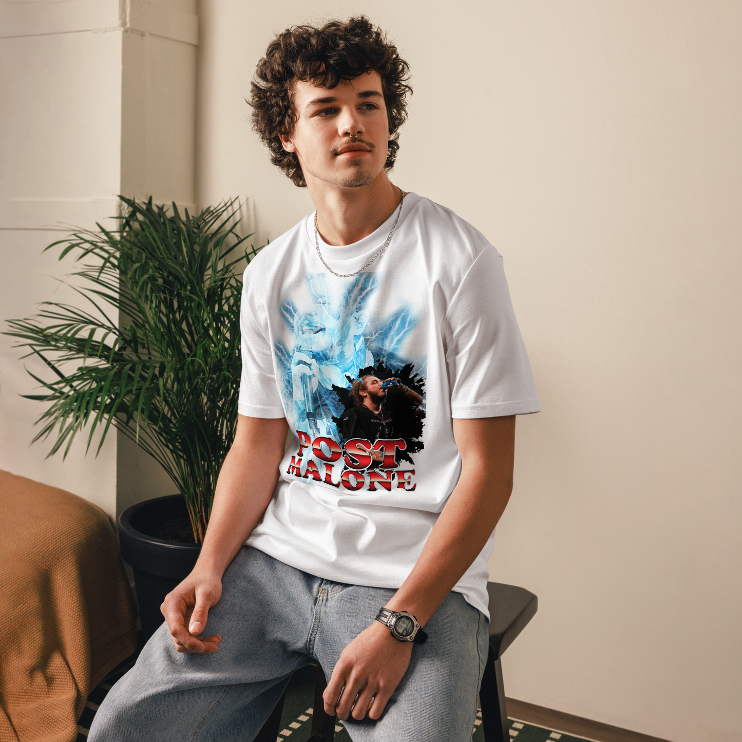 TRICOU CUSTOM POST MALONE ! REDUCERE