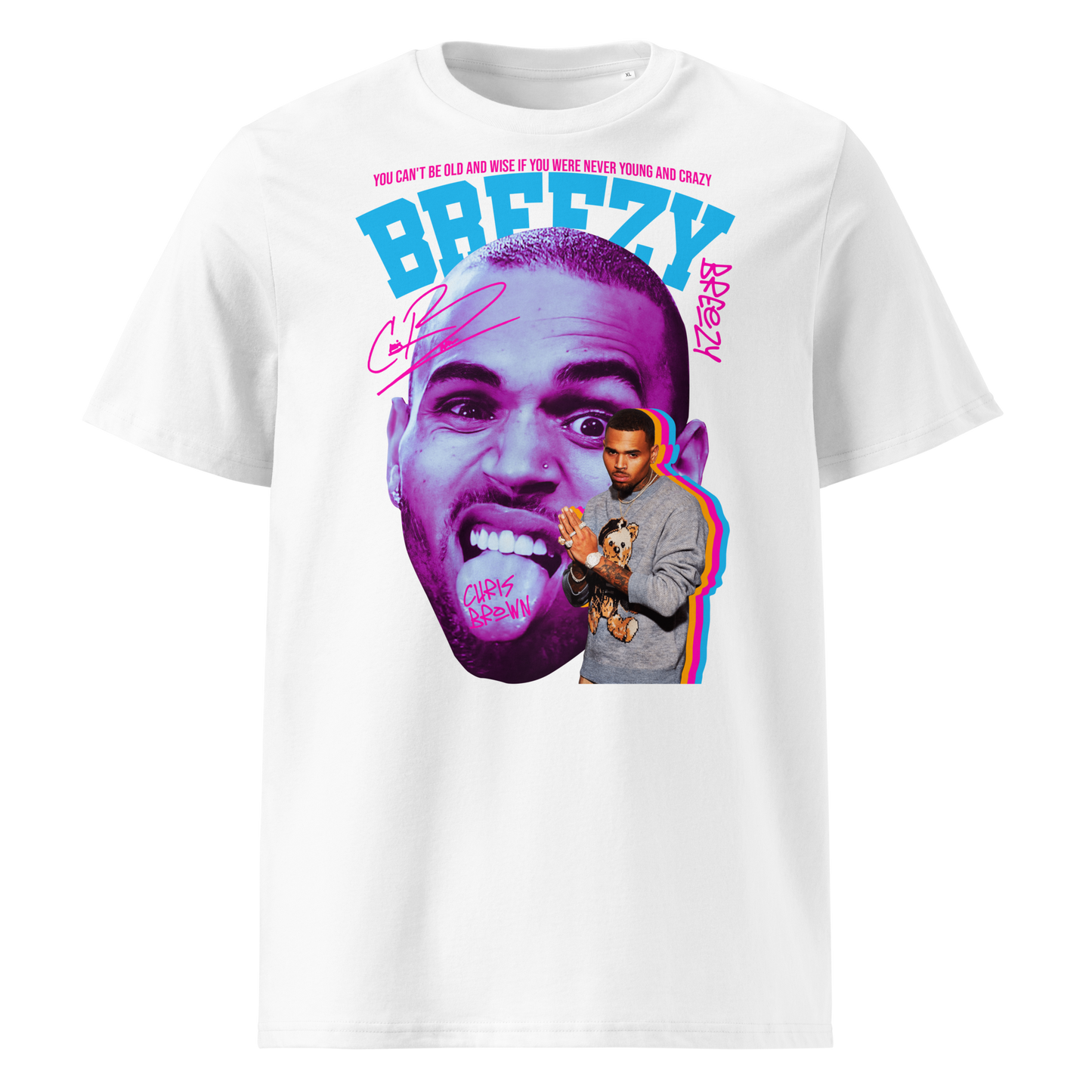 TRICOU CUSTOM CHRIS BROWN ! REDUCERE