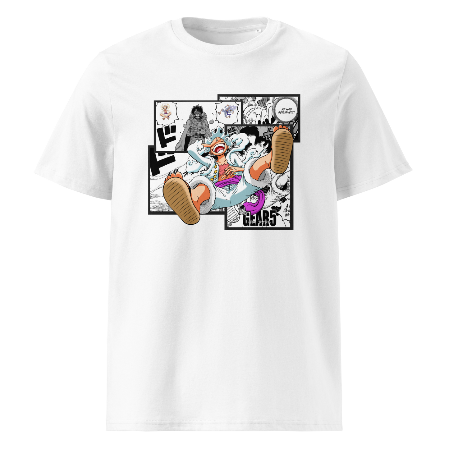 TRICOU CUSTOM ANIME LUFFY GEAR 5 ! REDUCERE