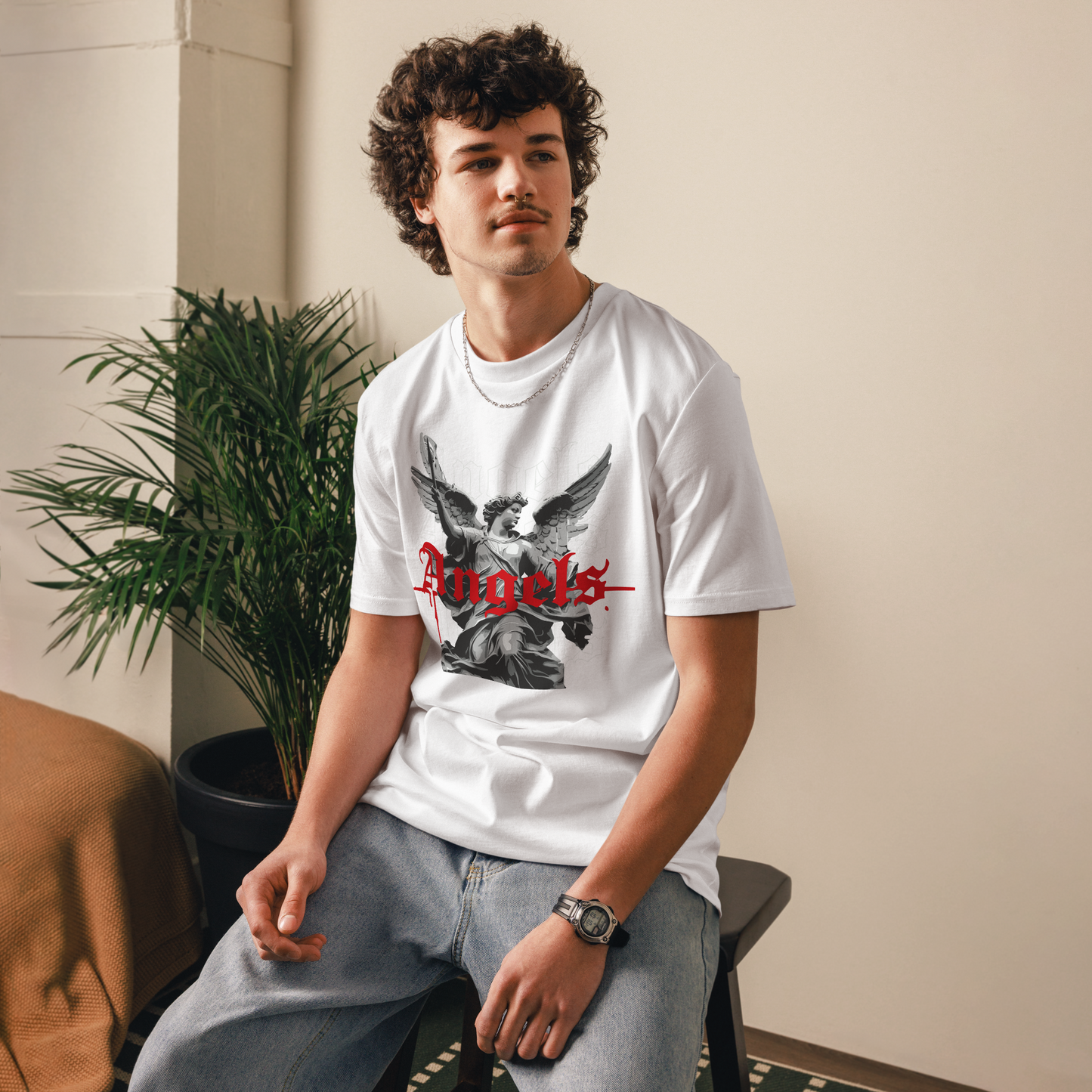 TRICOU CUSTOM STREETWEAR ANGELS ! REDUCERE