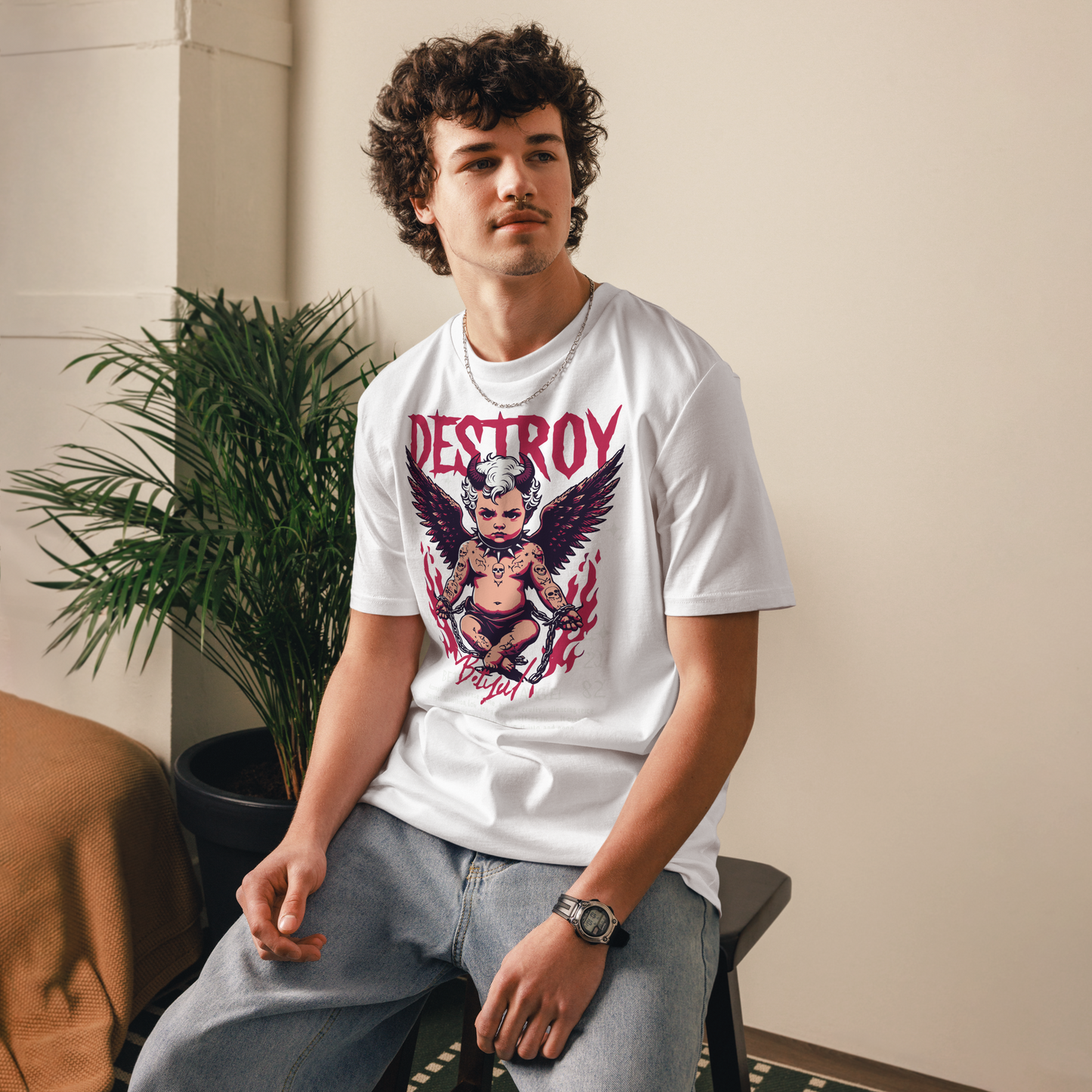 TRICOU CUSTOM STREETWEAR DESTROY ! REDUCERE